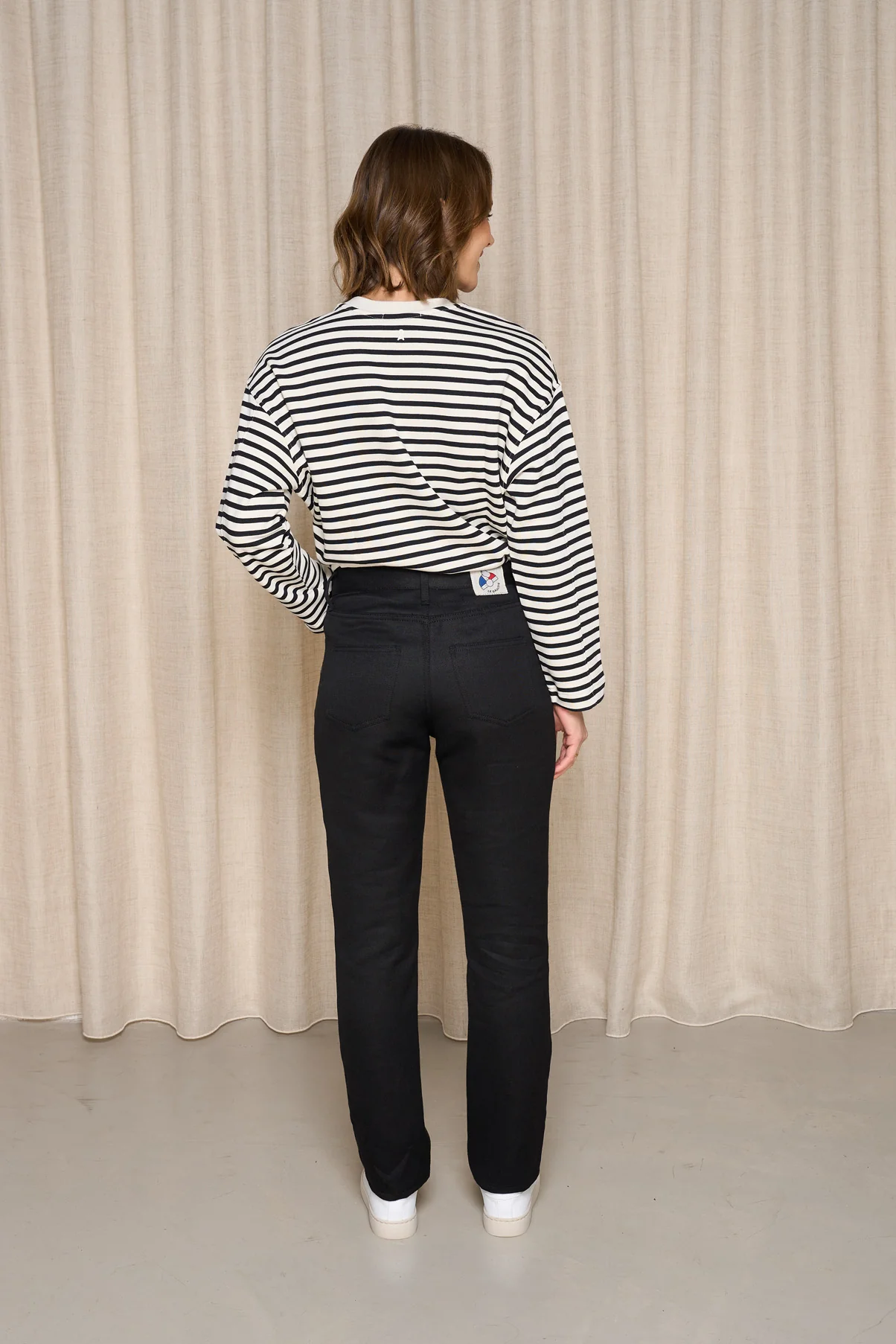 Condate Noir 100% Lin - Image 6