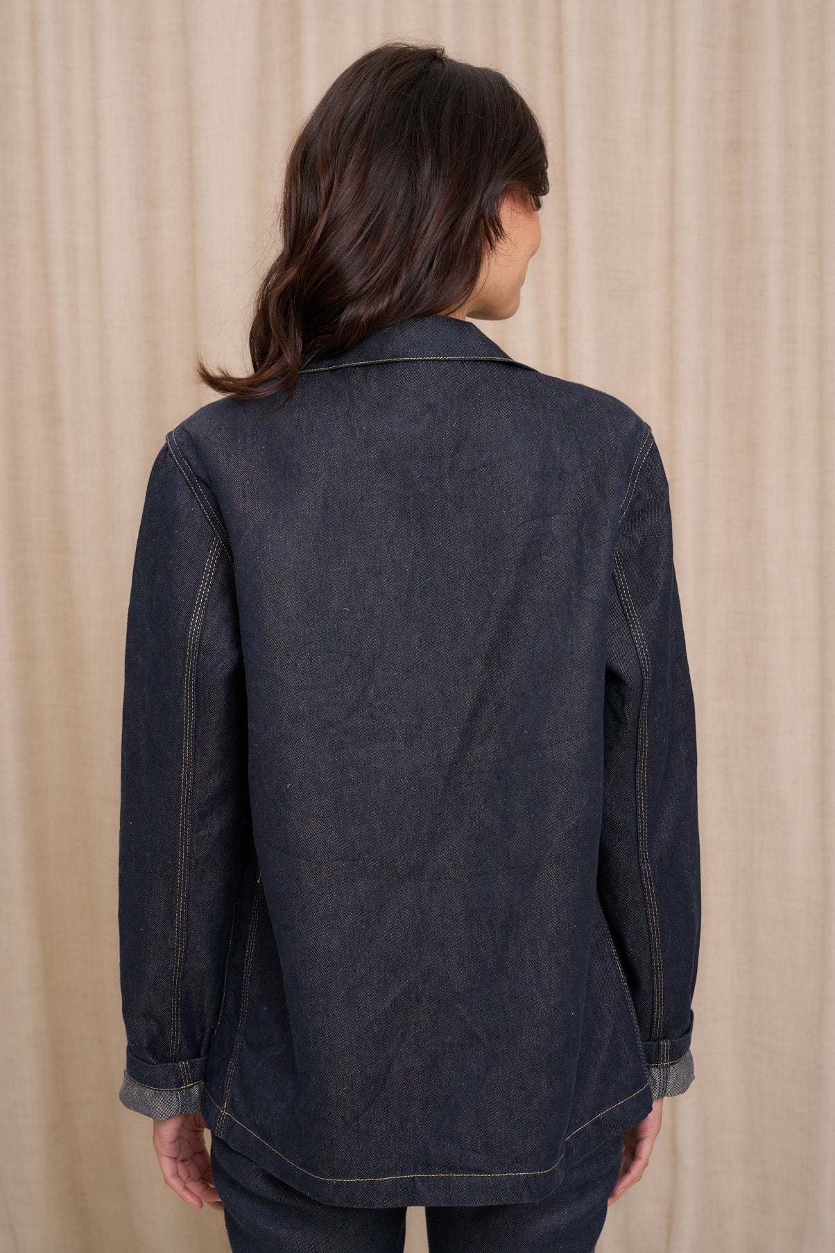 Corensi bleue 100% Lin pour femme - Image 4