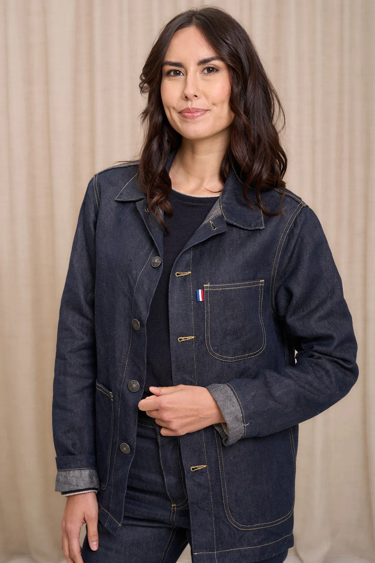 Corensi bleue 100% Lin pour femme - Image 5