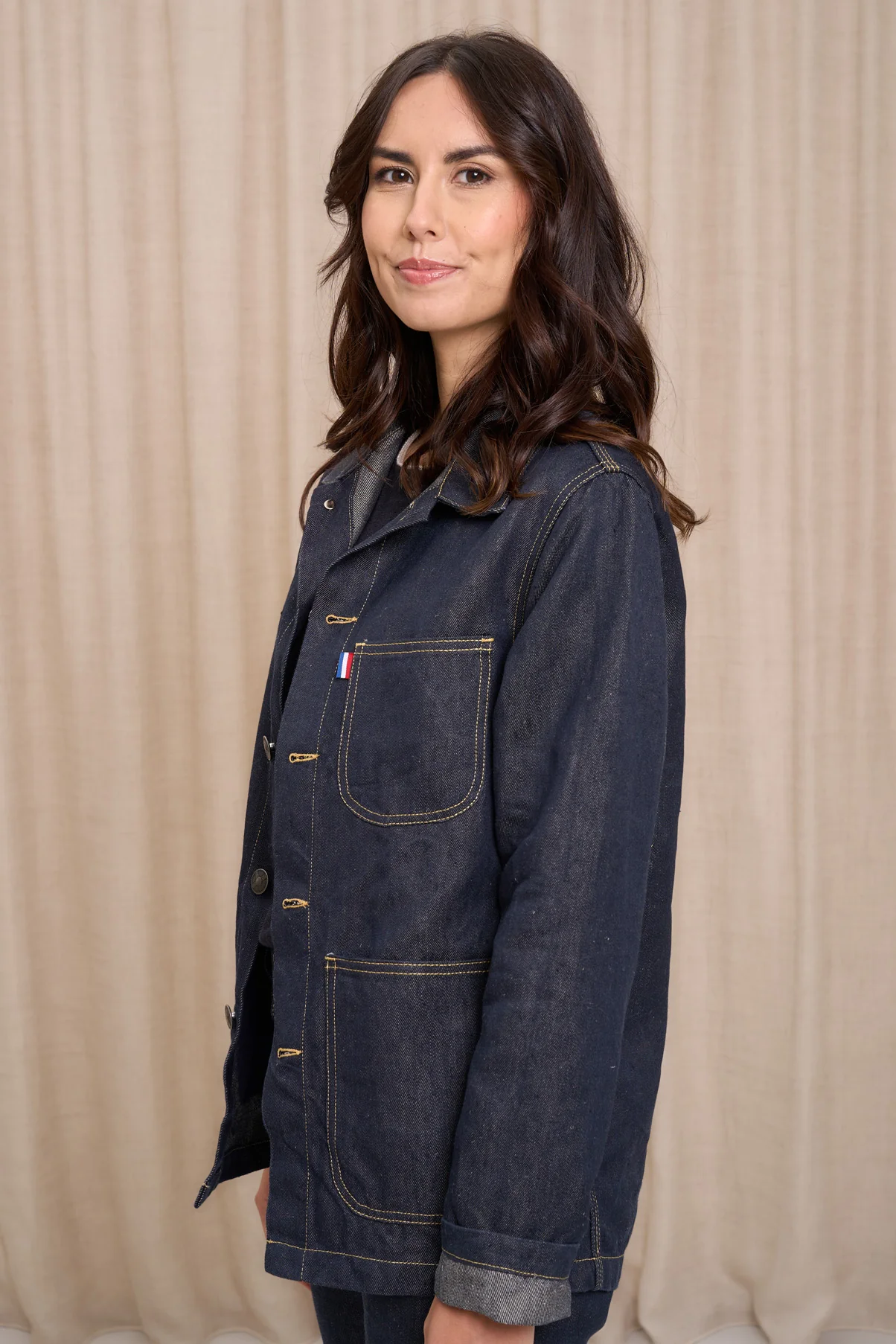 Corensi bleue 100% Lin pour femme - Image 6