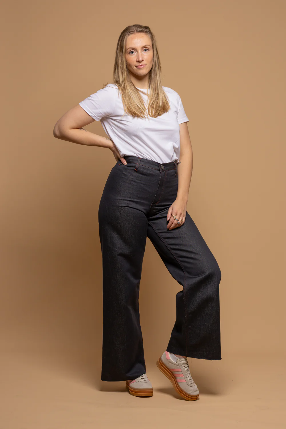 Jeans pour Femme en Lin, Chanvre et Laine