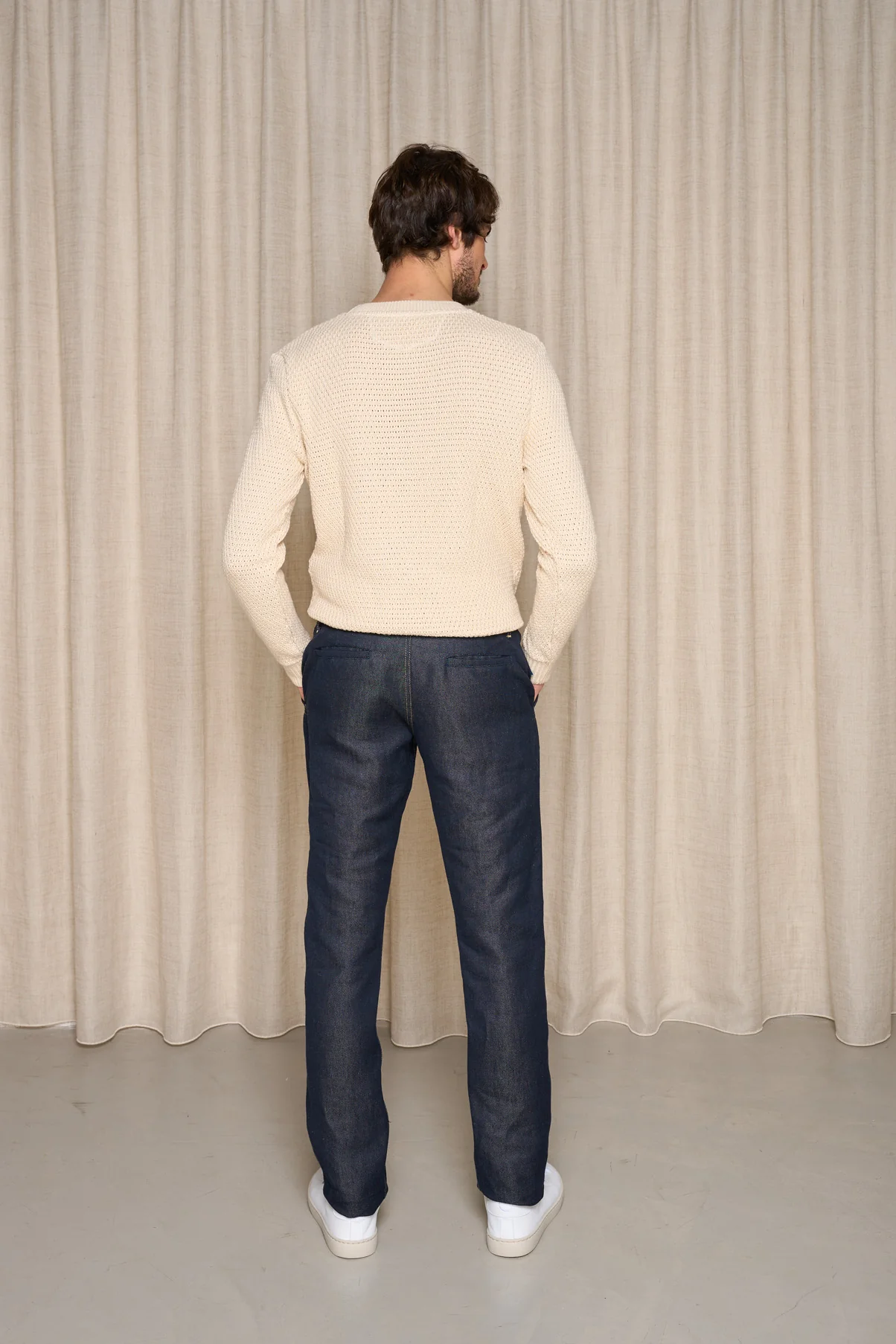 Lugdunum Bleu 100% Lin - Image 3