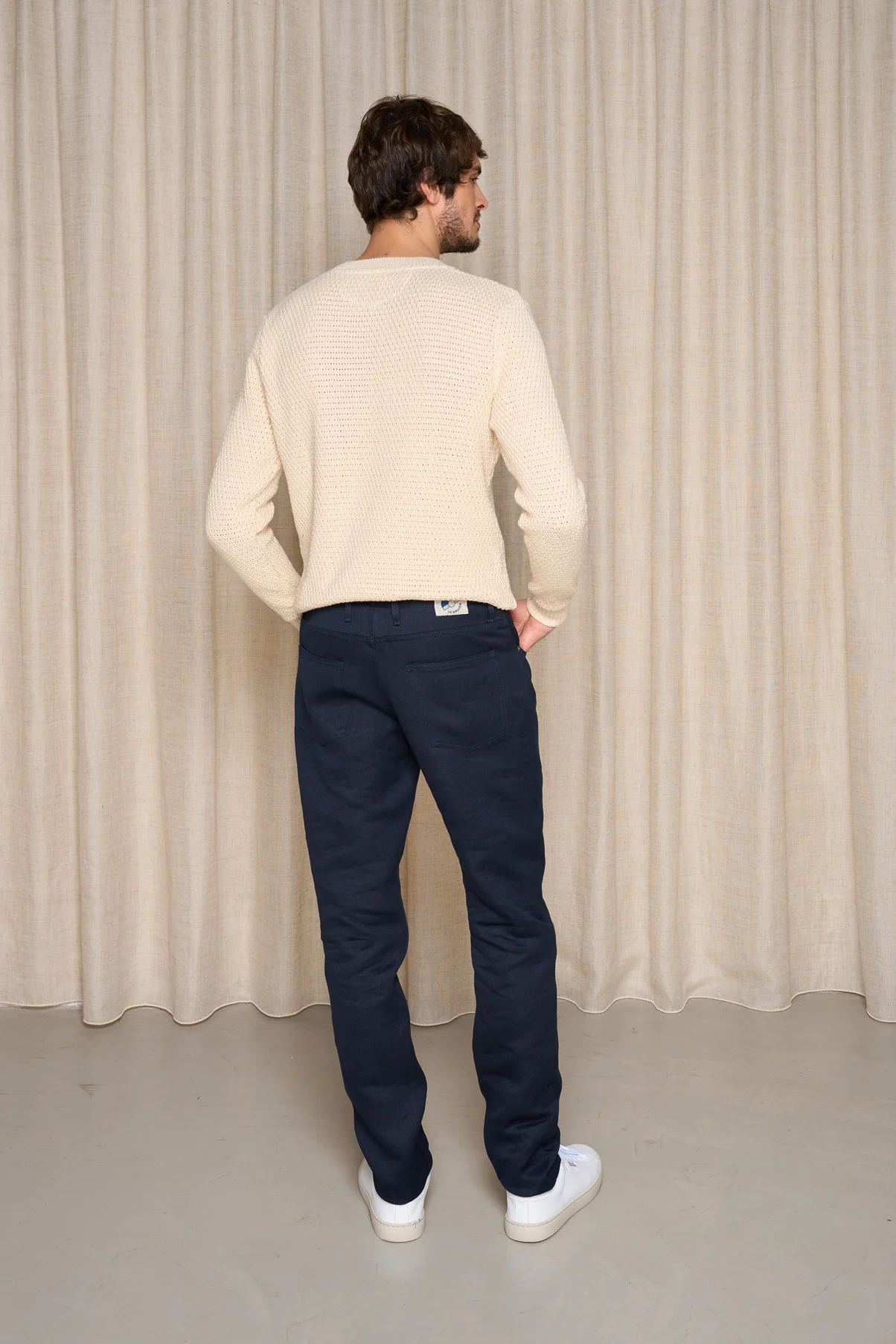 Massalia Bleu 100% Lin - Image 6