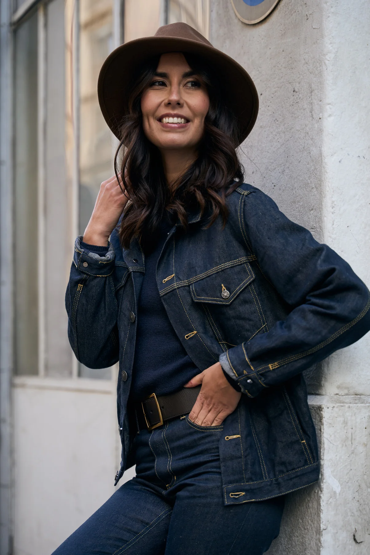 Tolosa bleue 100% Lin pour femme - Image 9