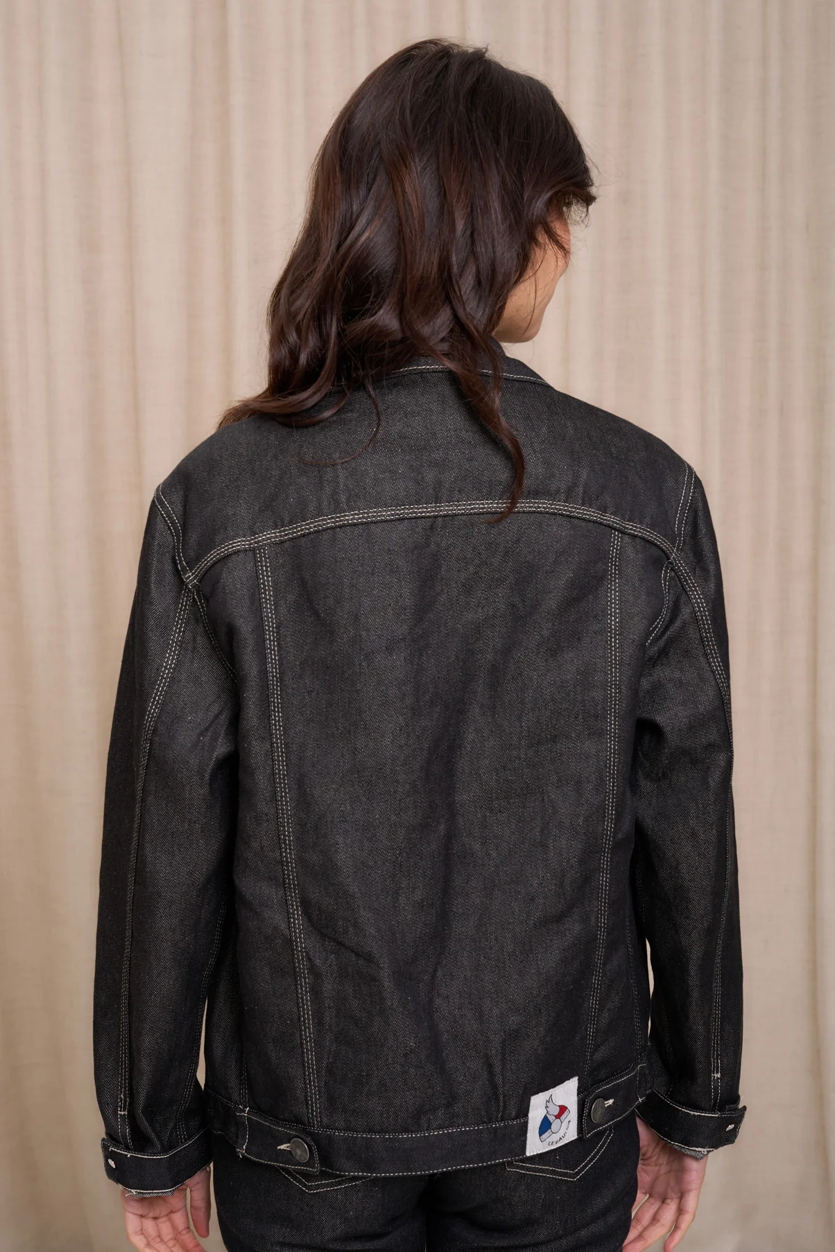 Tolosa noire 100% Lin pour femme - Image 4