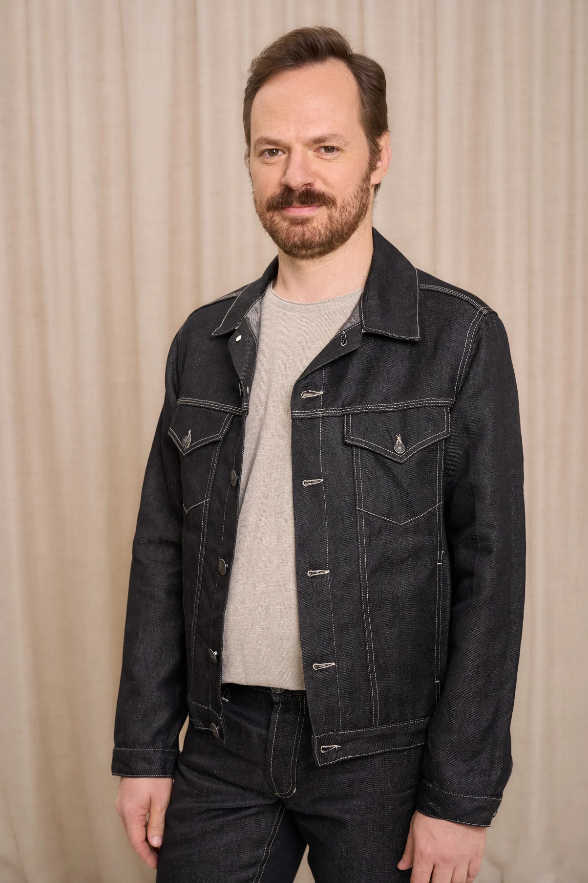 Tolosa noire 100% Lin pour homme - Image 4